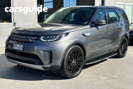 Grey 2017 Land Rover Discovery Wagon TD6 HSE