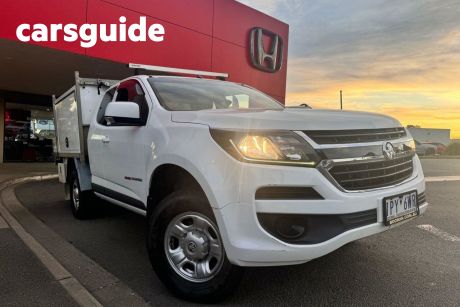 White 2019 Holden Colorado Space Cab Chassis LS (4X4)