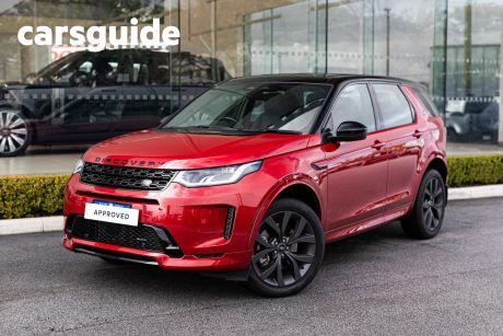 Red 2022 Land Rover Discovery Sport Wagon P250 R-Dynamic SE (183KW)