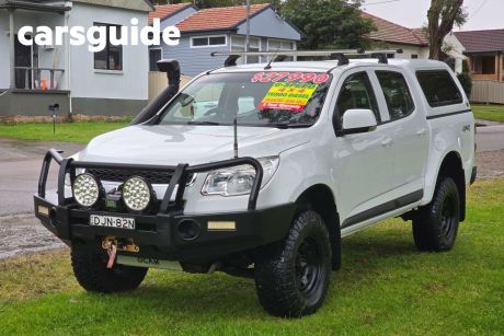 White 2016 Holden Colorado Crew Cab Chassis LS (4X4)