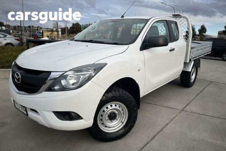 White 2017 Mazda BT-50 Freestyle Cab Chassis XT (4X2)