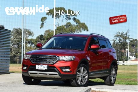 Red 2020 Haval H6 Wagon LUX