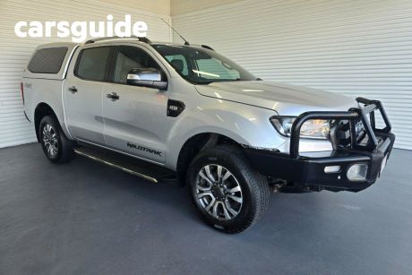 Silver 2018 Ford Ranger Dual Cab Pick-up Wildtrak 3.2 (4X4)