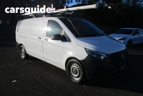 White 2018 Mercedes-Benz Vito Van 114 Bluetec LWB