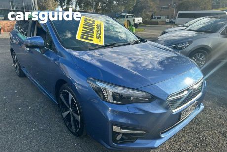 Blue 2017 Subaru Impreza Hatchback 2.0S (awd)