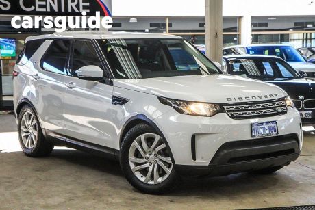 White 2018 Land Rover Discovery Wagon SD4 S