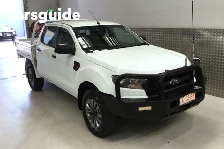 White 2017 Ford Ranger Crew Cab Utility XL 3.2 (4X4)
