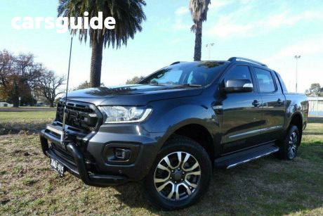Grey 2019 Ford Ranger Double Cab Pick Up Wildtrak 3.2 (4X4)