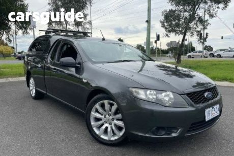 Grey 2009 Ford Falcon Cab Chassis (LPG)