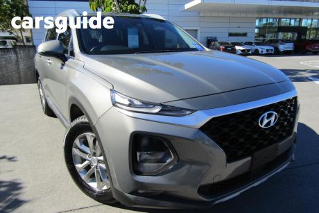 Grey 2019 Hyundai Santa FE Wagon Active Crdi (awd)