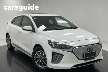 White 2022 Hyundai Ioniq Hatchback Electric Premium