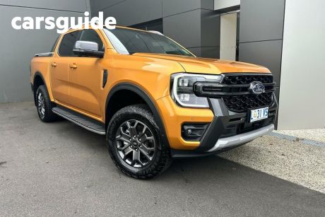Yellow 2024 Ford Ranger Double Cab Pick Up Wildtrak 2.0 (4X4)