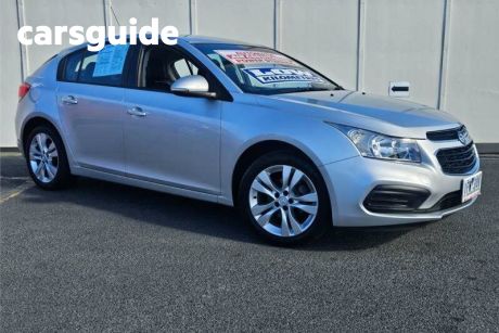 Silver 2015 Holden Cruze Hatchback Equipe