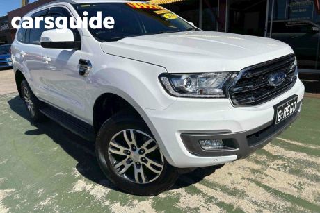 White 2018 Ford Everest Wagon Trend (4WD 7 Seat)