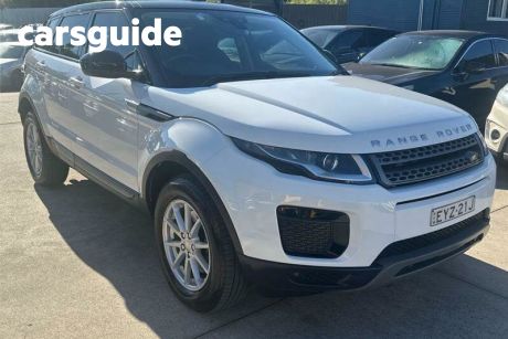 White 2017 Land Rover Range Rover Evoque Wagon TD4 (110KW) Pure