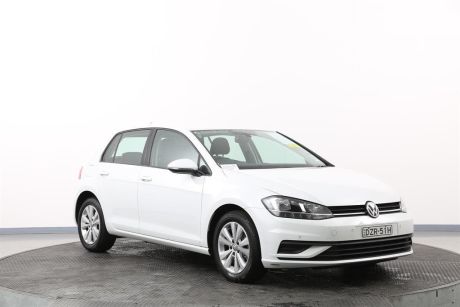 White 2018 Volkswagen Golf Hatchback 110 TSI Trendline