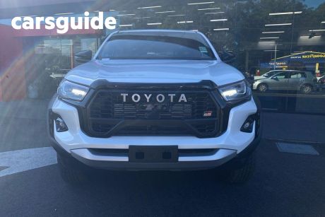 White 2024 Toyota Hilux Double Cab Pick Up GR-Sport (4X4)