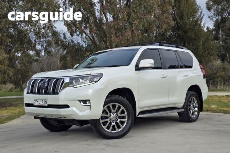 White 2017 Toyota Prado SUV Kakadu