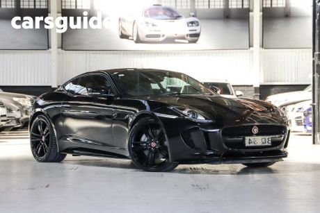 Black 2016 Jaguar F-Type Coupe V6