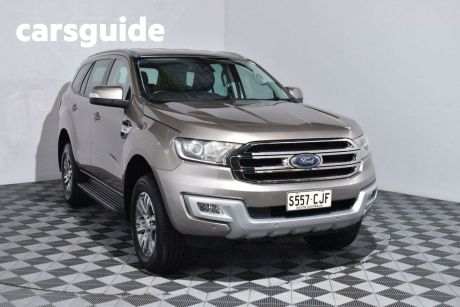 Gold 2016 Ford Everest Wagon Trend
