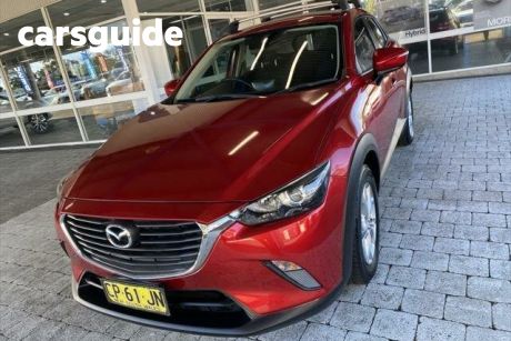 Red 2018 Mazda CX-3 Wagon Maxx (awd)