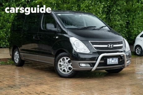 Black 2015 Hyundai Imax Wagon