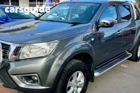 Grey 2017 Nissan Navara Dual Cab Utility ST (4X4)