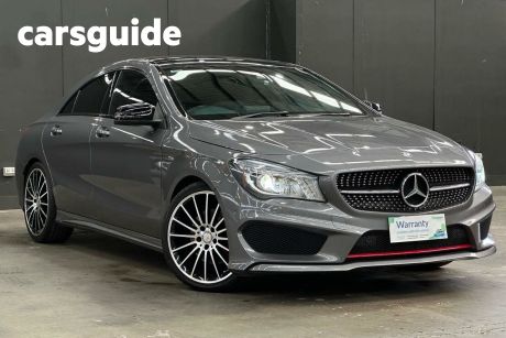 Grey 2016 Mercedes-Benz CLA250 Coupe Sport 4Matic