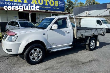 White 2015 Tata Xenon Ute Tray Cab Chassis 2dr Man 5sp 4x4 2.2DT