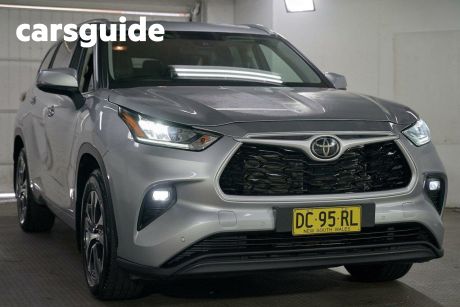 Silver 2021 Toyota Kluger Wagon GXL 2WD