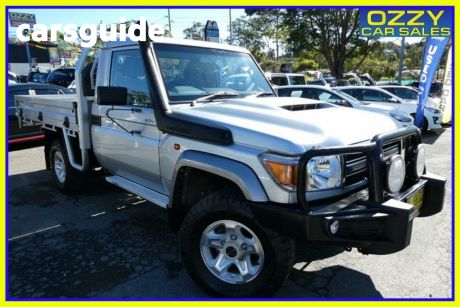 Silver 2019 Toyota Landcruiser Cab Chassis GXL (4X4)