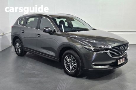 Grey 2018 Mazda CX-8 Wagon Sport (awd)