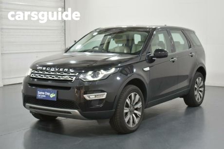 Black 2018 Land Rover Discovery Sport Wagon TD4 (132KW) HSE Luxury 5 Seat