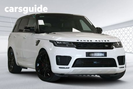 White 2019 Land Rover Range Rover Sport Wagon V8 SC HSE Dynamic(386KW)