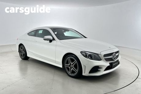 White 2020 Mercedes-Benz C200 Coupe