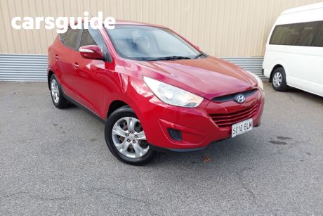 Red 2012 Hyundai IX35 Wagon Active (fwd)