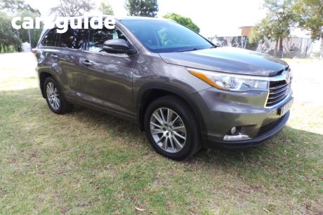 Grey 2015 Toyota Kluger Wagon Grande (4X2)
