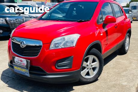 Red 2015 Holden Trax Wagon LS