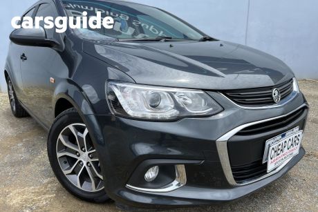 Grey 2017 Holden Barina Hatchback LS
