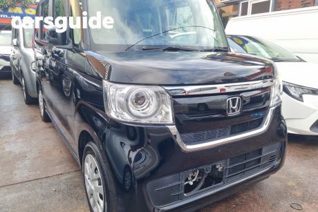 Black 2019 Honda N BOX Wagon