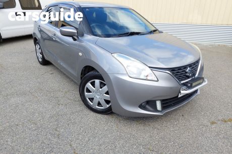 Grey 2018 Suzuki Baleno Hatchback Gl