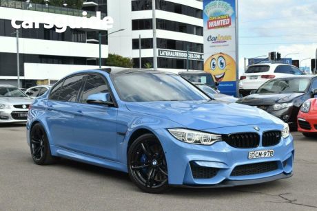 Blue 2015 BMW M3 OtherCar F80 LCI Sedan 4dr M-DCT 7sp 3.0TT [Nov]