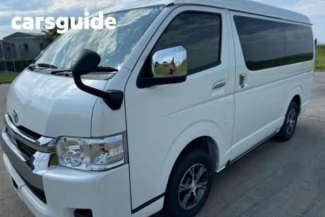 White 2022 Toyota HiAce Commercial LWB GL