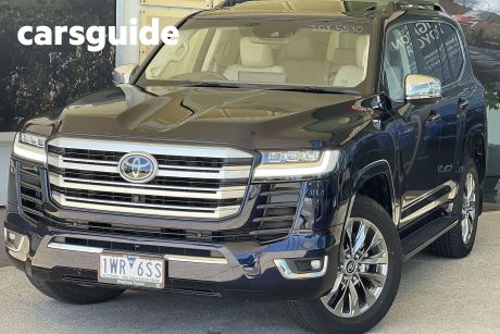 Blue Toyota Landcruiser for Sale With Isofix CarsGuide