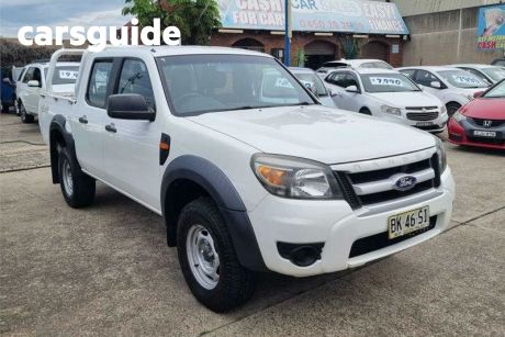 White 2011 Ford Ranger Dual Cab Pick-up XL (4X4)