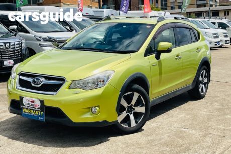 Green 2013 Subaru XV Wagon