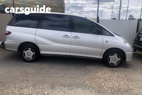 Silver 2000 Toyota Tarago Wagon GLI