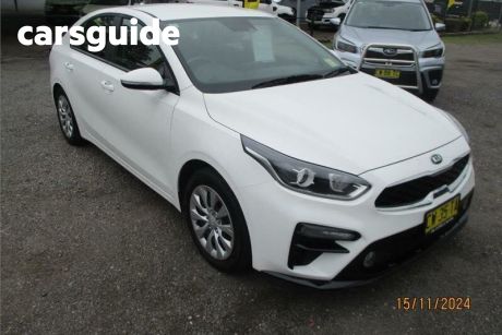 White 2020 Kia Cerato Sedan S