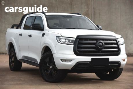 White 2023 GWM UTE Dual Cab Utility Cannon Vanta (4X4)