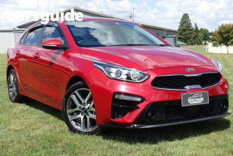 Red 2018 Kia Cerato Sedan Sport+ Safety Pack